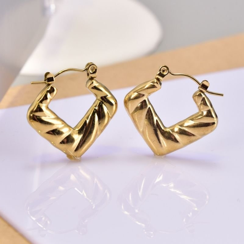 Серьги сталь CJD01946 Серьги сталь CJD01946