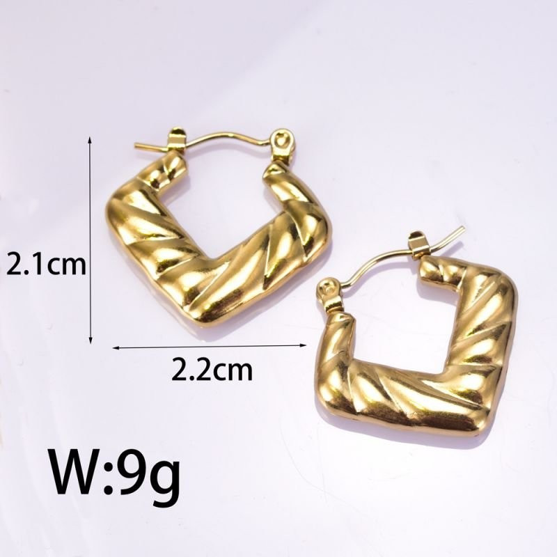 Серьги сталь CJD01946 Серьги сталь CJD01946