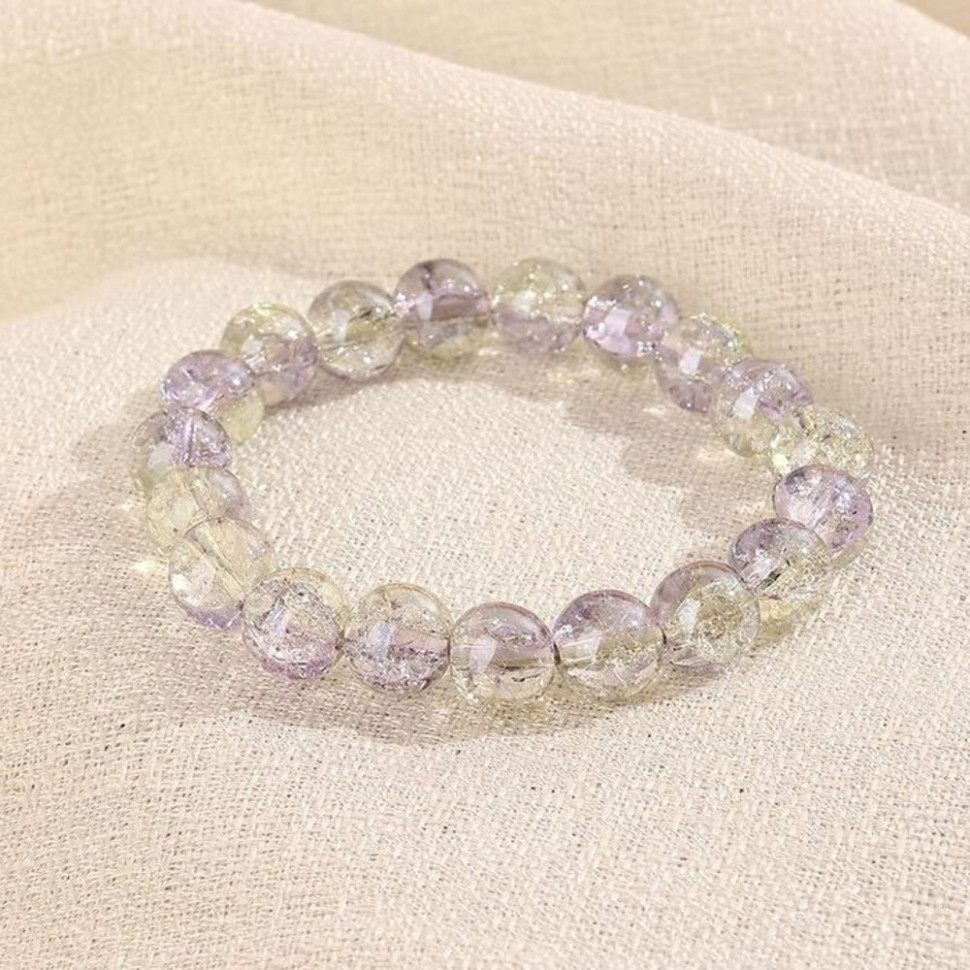 Браслет из прозрачных жемчужных бусин CJH59187