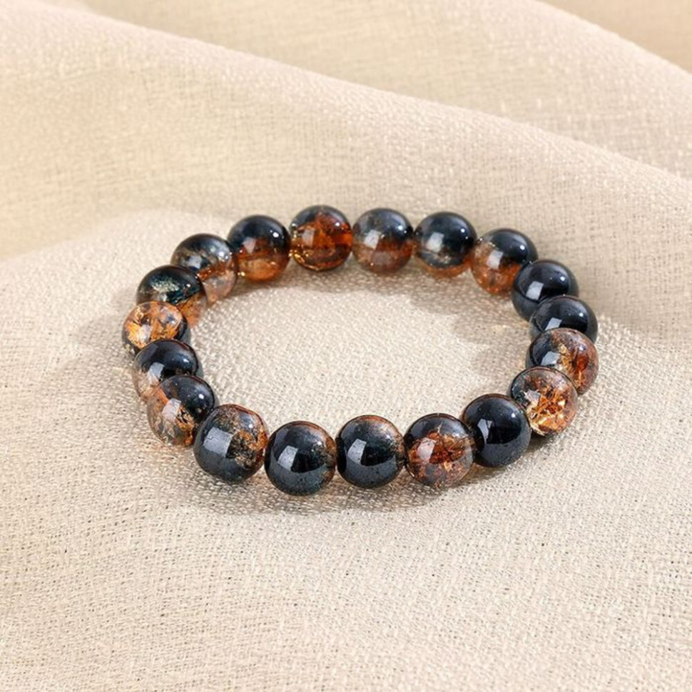 Браслет из прозрачных жемчужных бусин CJH59187