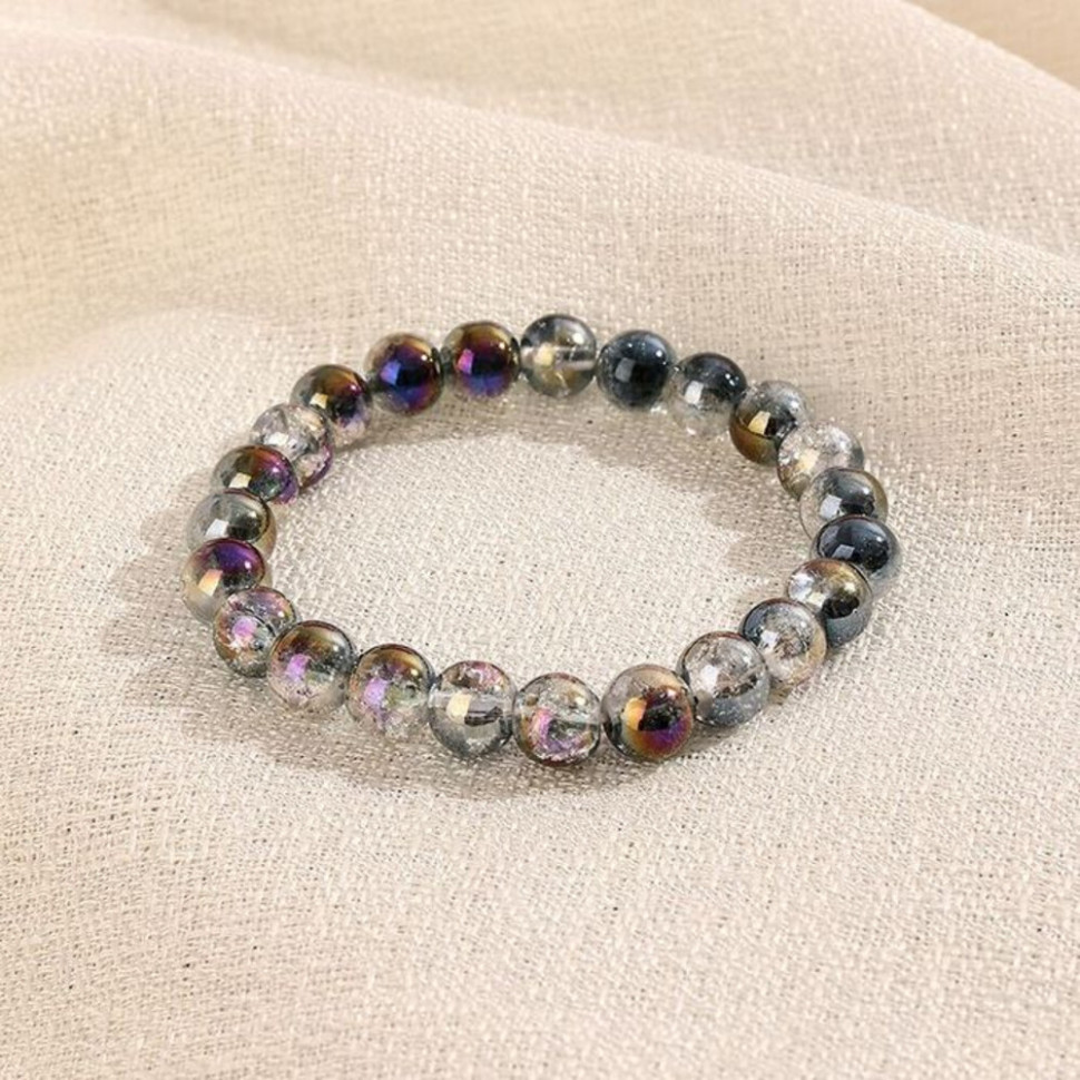 Браслет из прозрачных жемчужных бусин CJH59187