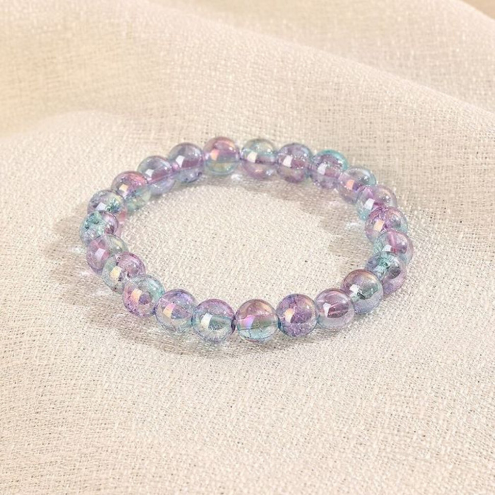 Браслет из прозрачных жемчужных бусин CJH59187