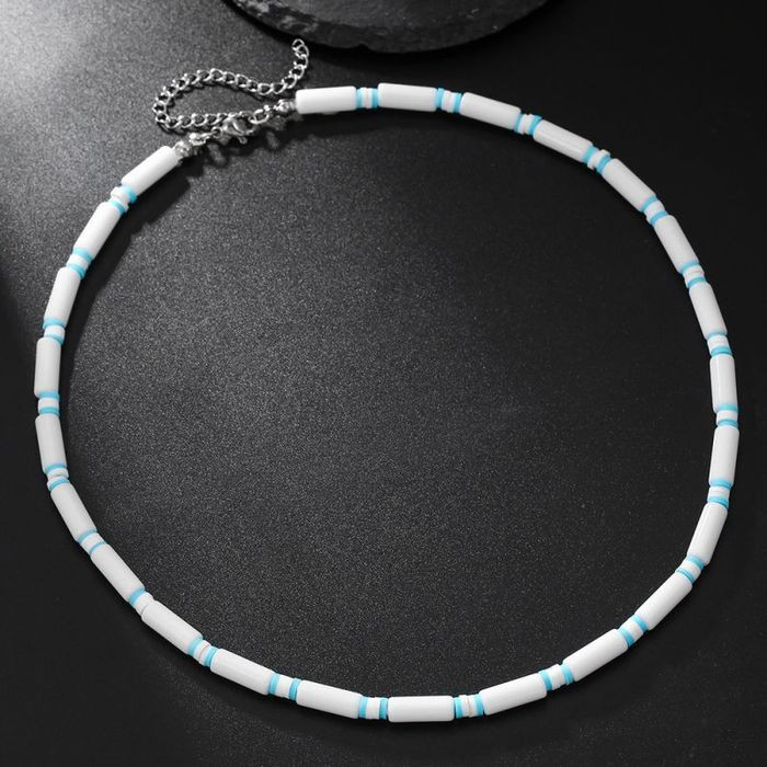 Бусы из цилиндрического бисера в морском стиле CJH81501