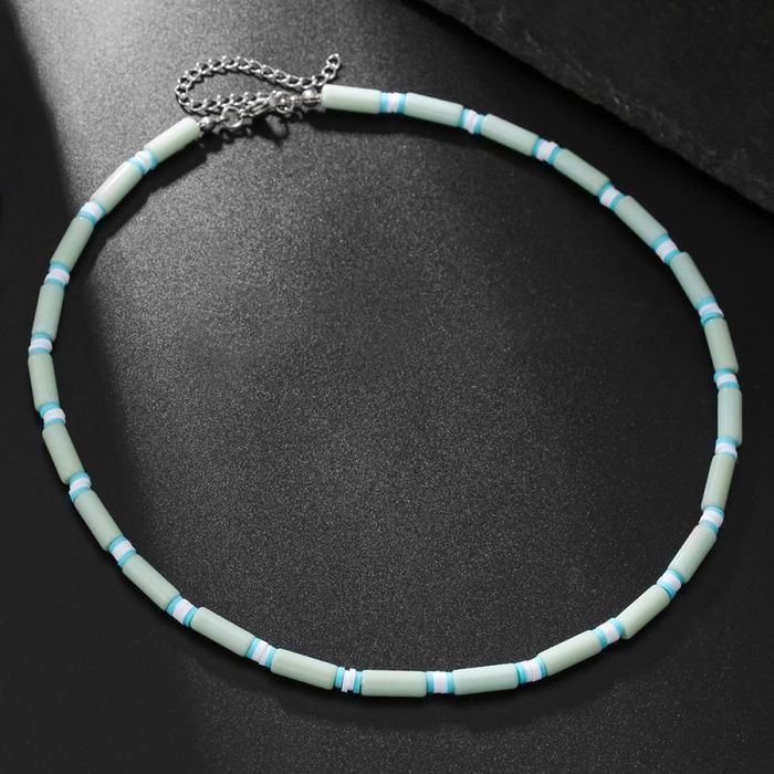 Бусы из цилиндрического бисера в морском стиле CJH81501