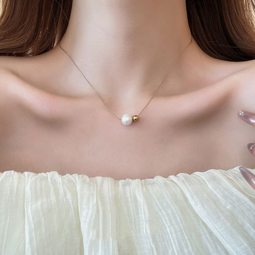 Колье из стали CJH12042