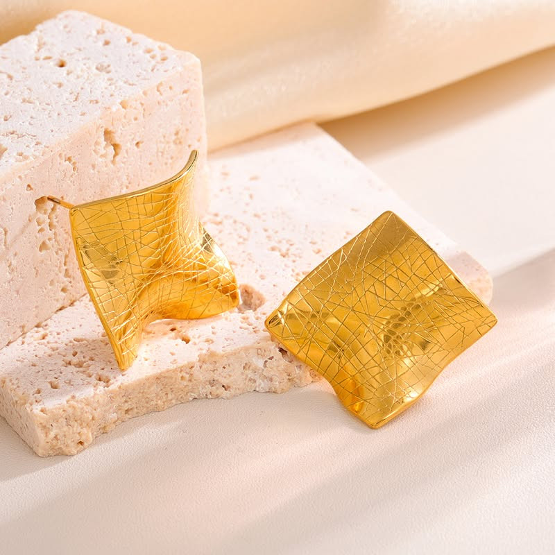 Серьги медицинская сталь напыление золотом 1J11688CJJ Серьги медицинская сталь напыление золотом 1J11688CJJ