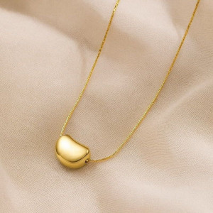 Цепочка с кулоном медь напыление золотом 1J12395CJJ Цепочка с кулоном медь напыление золотом 1J12395CJJ