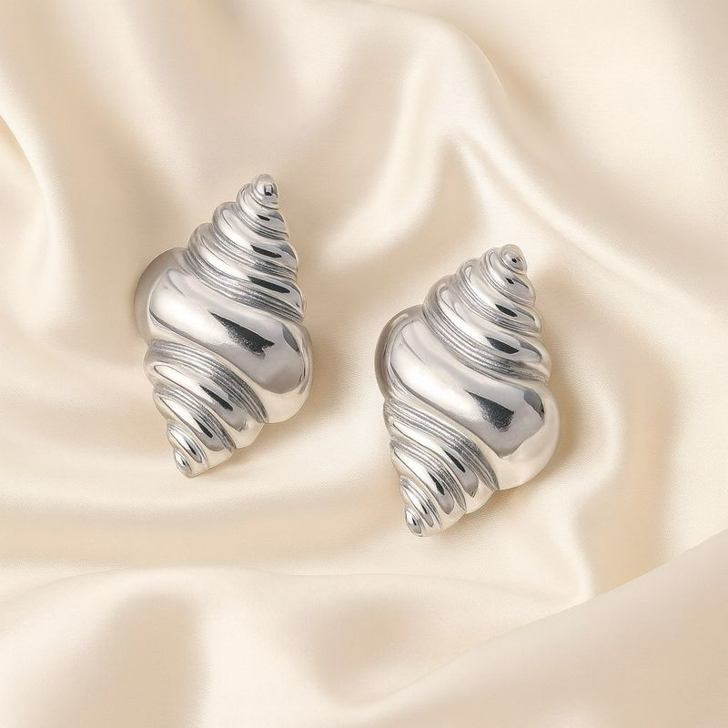 Серьги медицинская сталь 1J12385CJJ