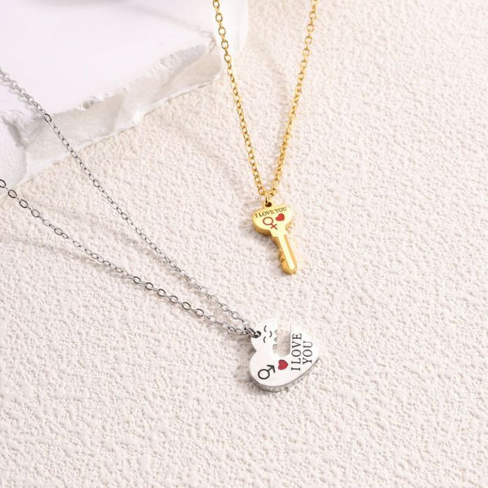 Колье из стали CJJ19206 Колье из стали CJJ19206