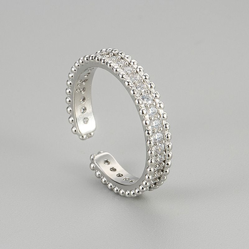 Кольцо медь напыление платиной 1J12078CJJ