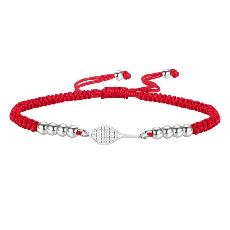 Браслет нить с серебристым ажурным солнцем CJS53065