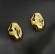 Серьги напыление золотом 1J11689CJJ Серьги напыление золотом 1J11689CJJ