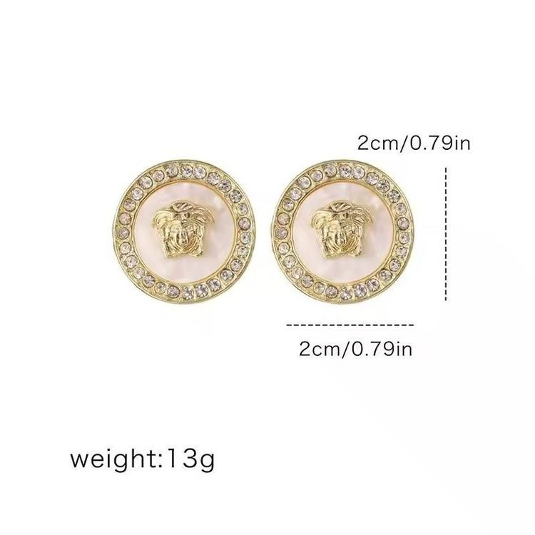 Серьги медицинская сталь с напылением золотом J10860CJJ Серьги медицинская сталь с напылением золотом J10860CJJ