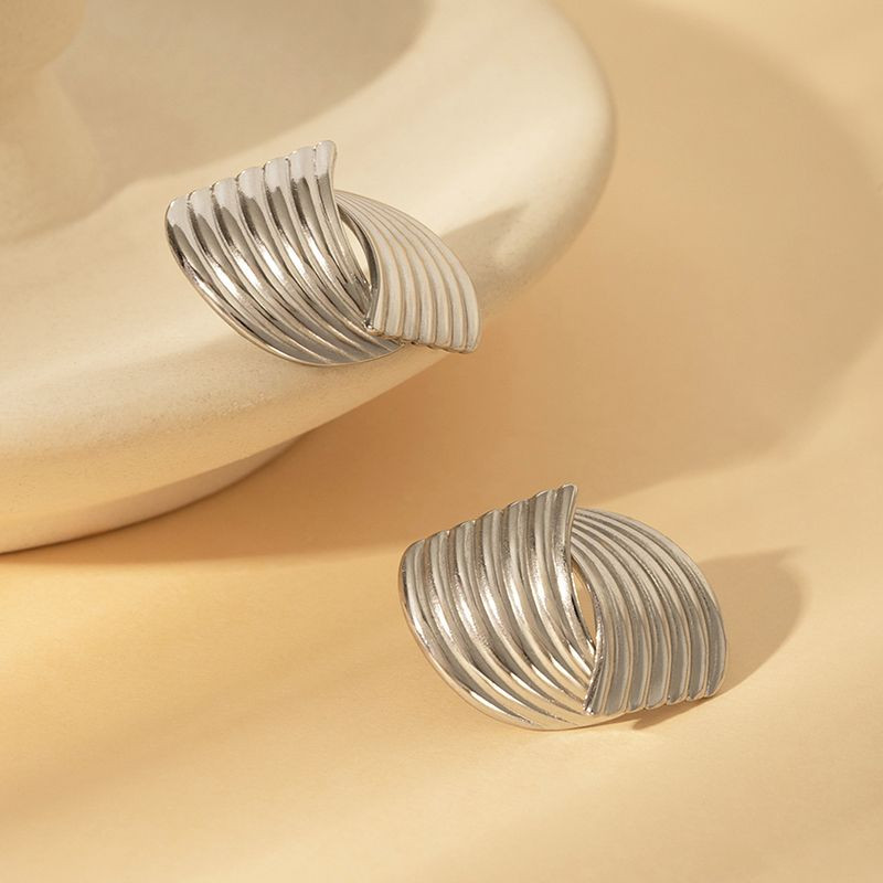 Серьги сталь CJT11831 Серьги сталь CJT11831