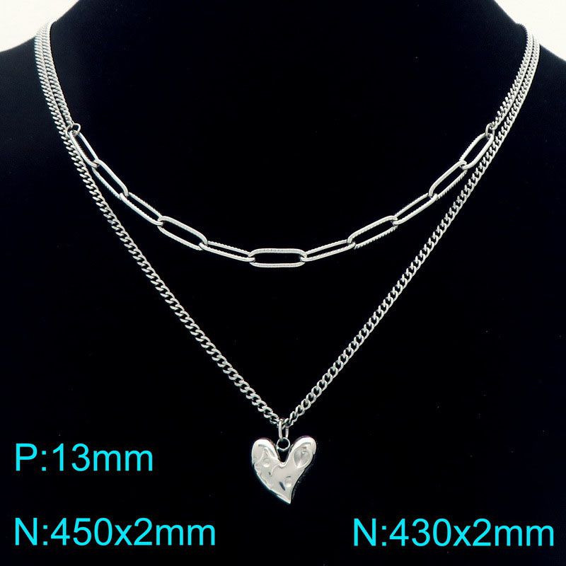 Колье из стали CJR55530