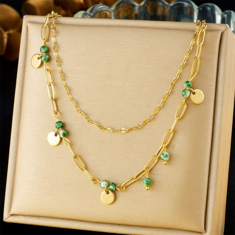 Колье из стали CJR62703 Колье из стали CJR62703