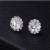 Серьги из ювелирного сплава Сияющие фианиты 2GH38425MSK
