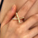 Серебряное кольцо с абстракцией ASUZ25054 Серебряное кольцо с абстракцией ASUZ25054