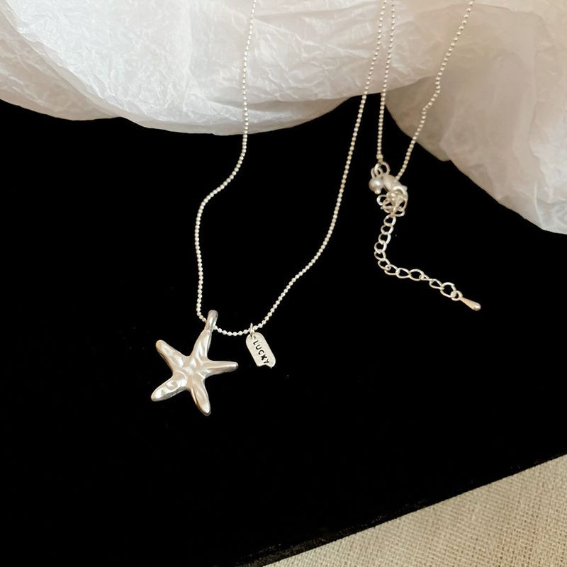 Цепочка с крупной подвеской в форме морской звезды 1J11933CJJ