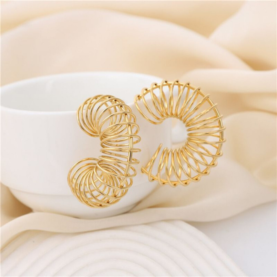 Серьги сталь CJH27569 Серьги сталь CJH27569