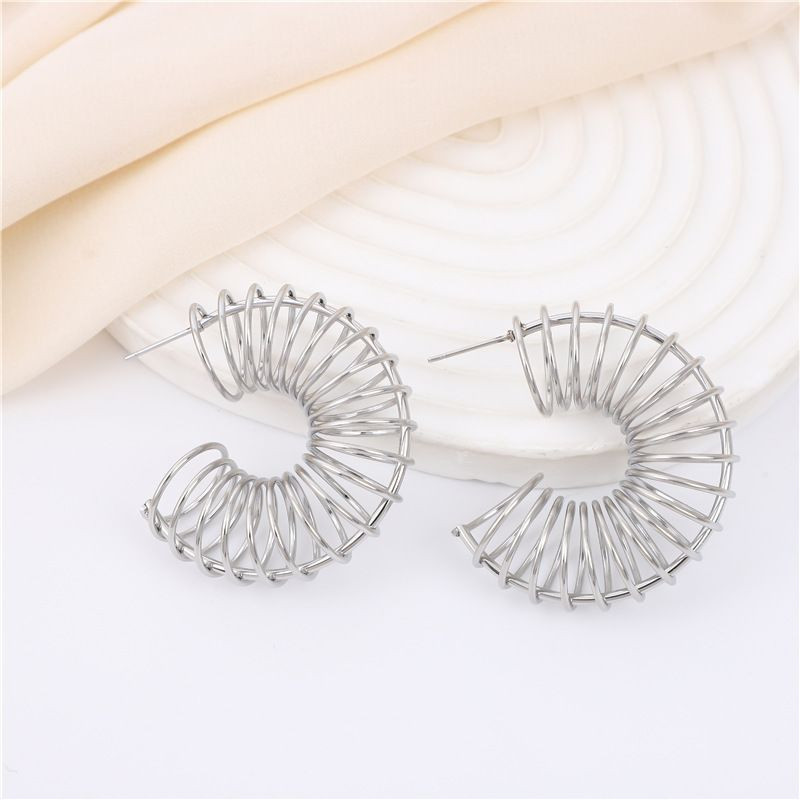 Серьги сталь CJH27569 Серьги сталь CJH27569