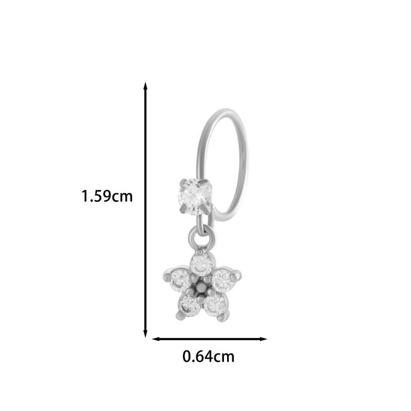 Пирсинг в нос CJH81761