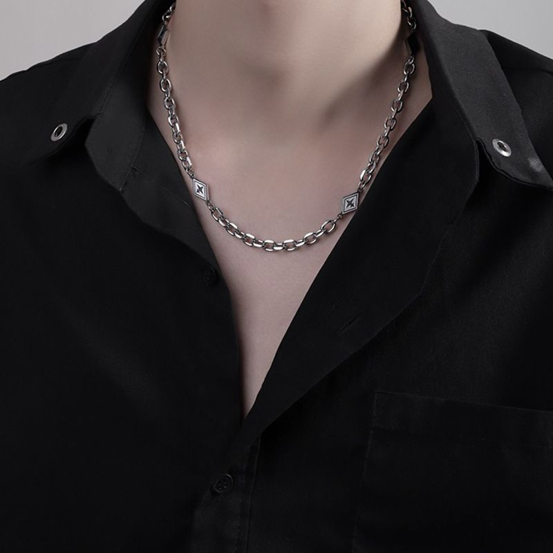 Колье из стали CJH63658