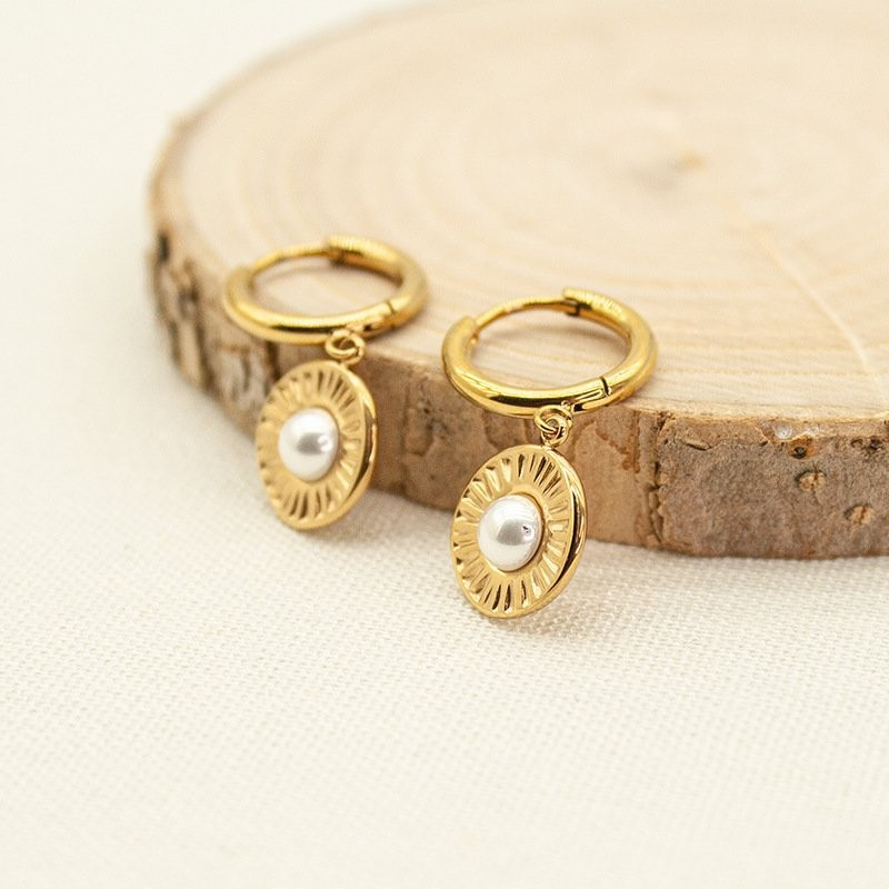 Серьги сталь CJD91440 Серьги сталь CJD91440