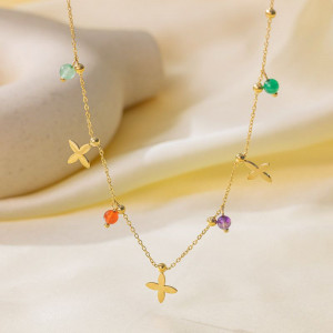 Колье из стали CJJ15154 Колье из стали CJJ15154