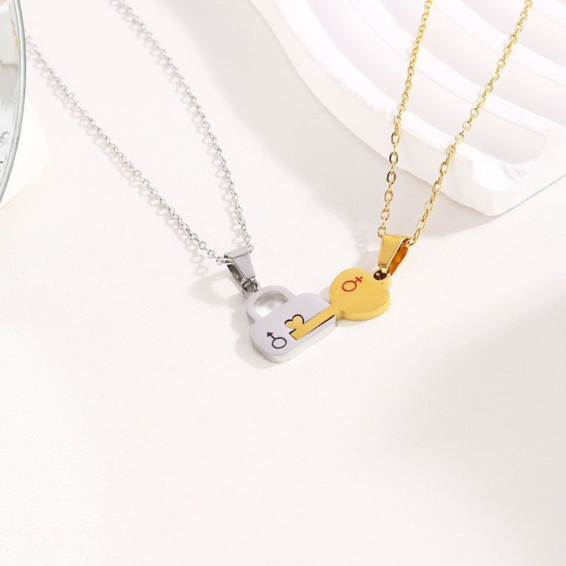 Колье из стали CJJ19198 Колье из стали CJJ19198