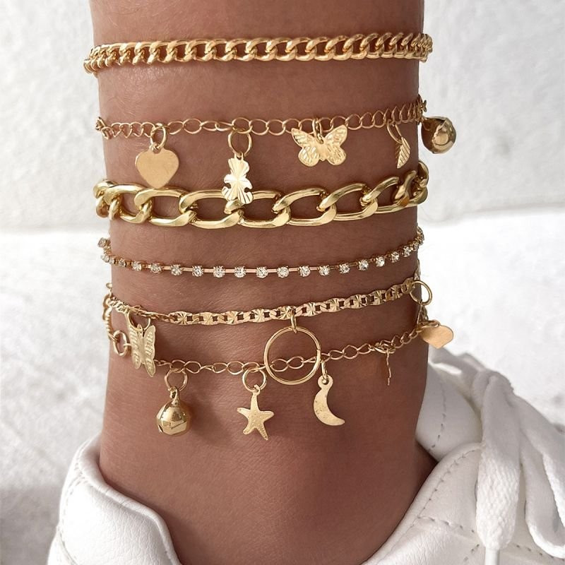 Браслет на ногу N68716 Браслет на ногу N68716