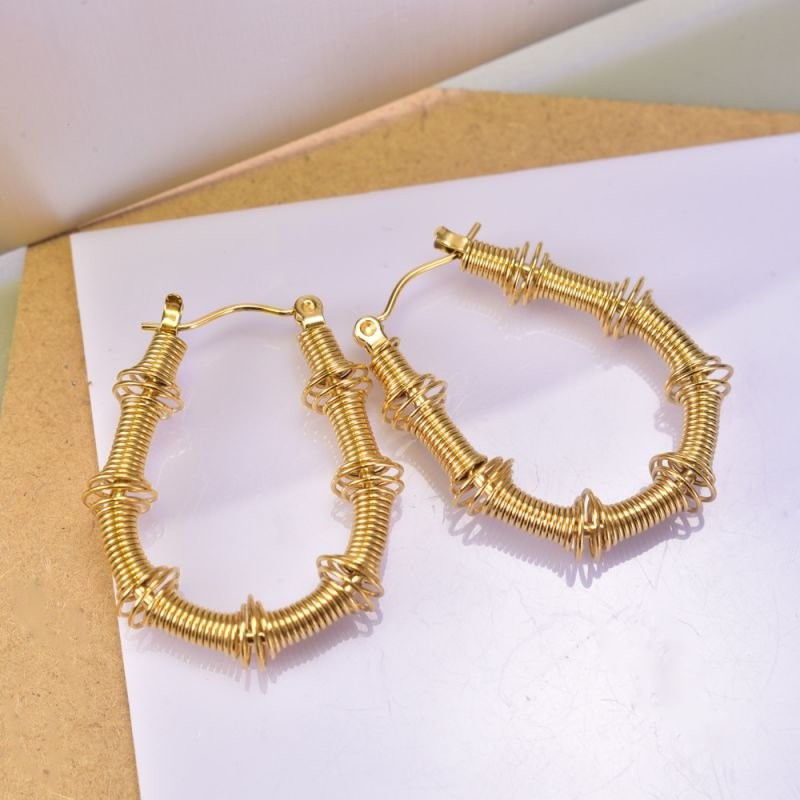 Серьги сталь CJD01929 Серьги сталь CJD01929