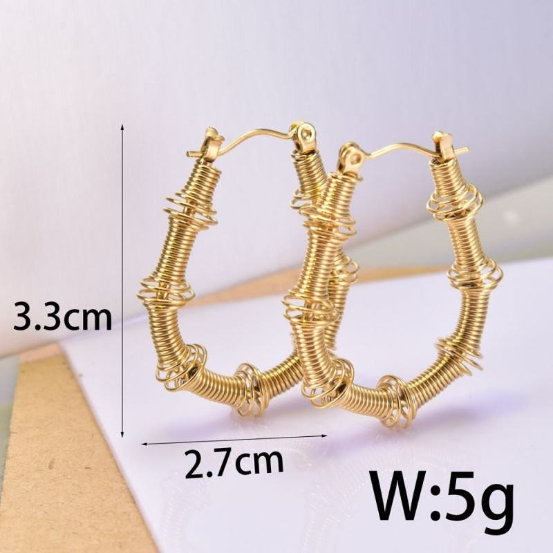 Серьги сталь CJD01929 Серьги сталь CJD01929