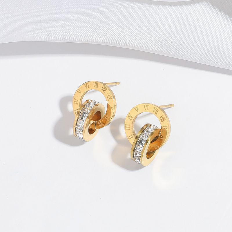 Серьги сталь CJH64806