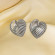 Серьги сталь CJH31954 Серьги сталь CJH31954