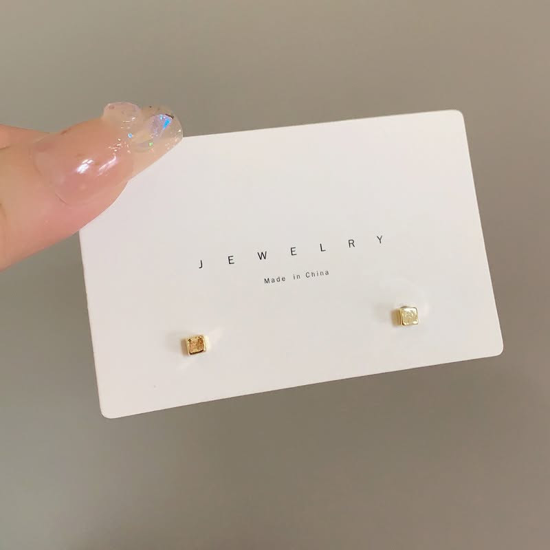 Серьги-гвоздики кубики 1J11691CJJ