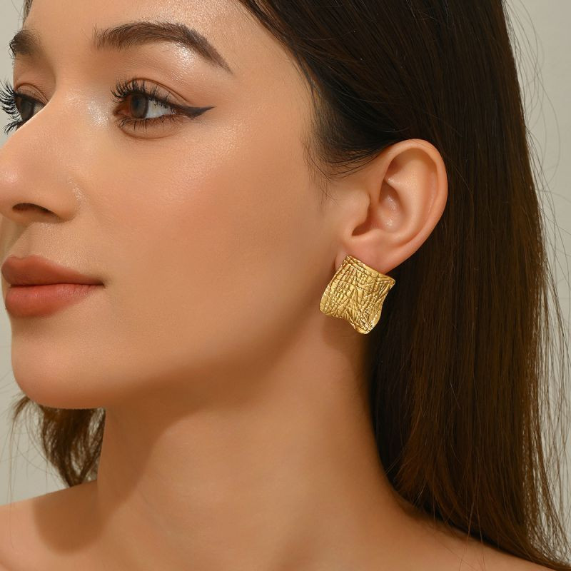 Серьги сталь CJT26578