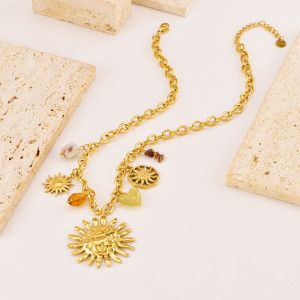 Колье из стали CJR55549