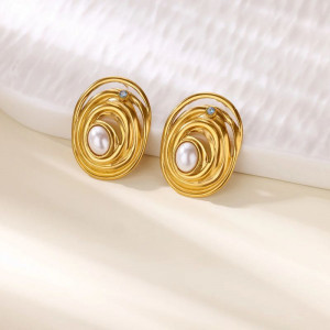 Серьги сталь CJN81320 Серьги сталь CJN81320