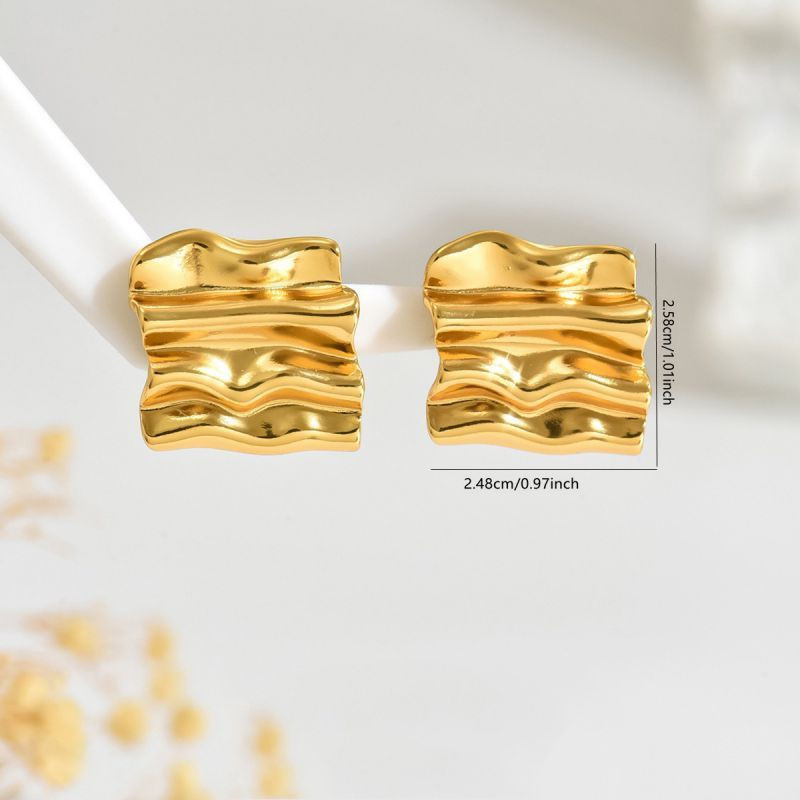 Серьги сталь CJT26598 Серьги сталь CJT26598