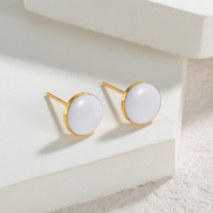 Серьги-пусеты Круги CJJ26296 Серьги-пусеты Круги CJJ26296