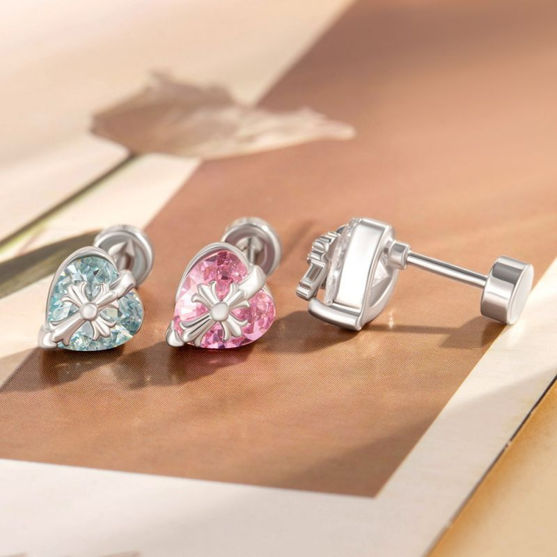 Одиночная серьга-пусет в форме вихря CJL23427