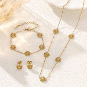 Стальной комплект бижутерии CJP45106