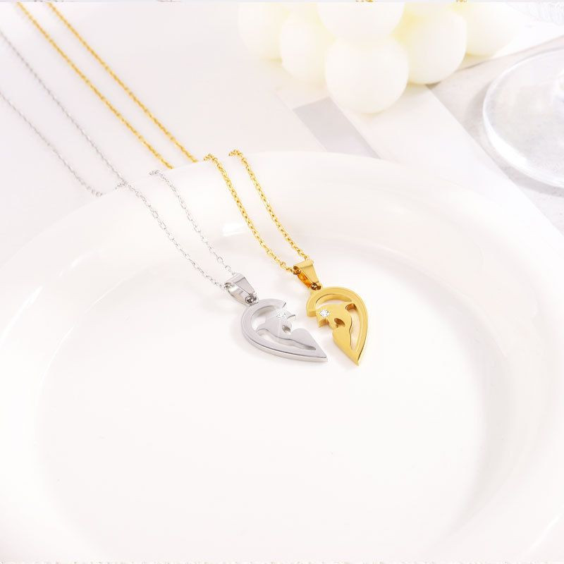 Колье из стали CJJ19115