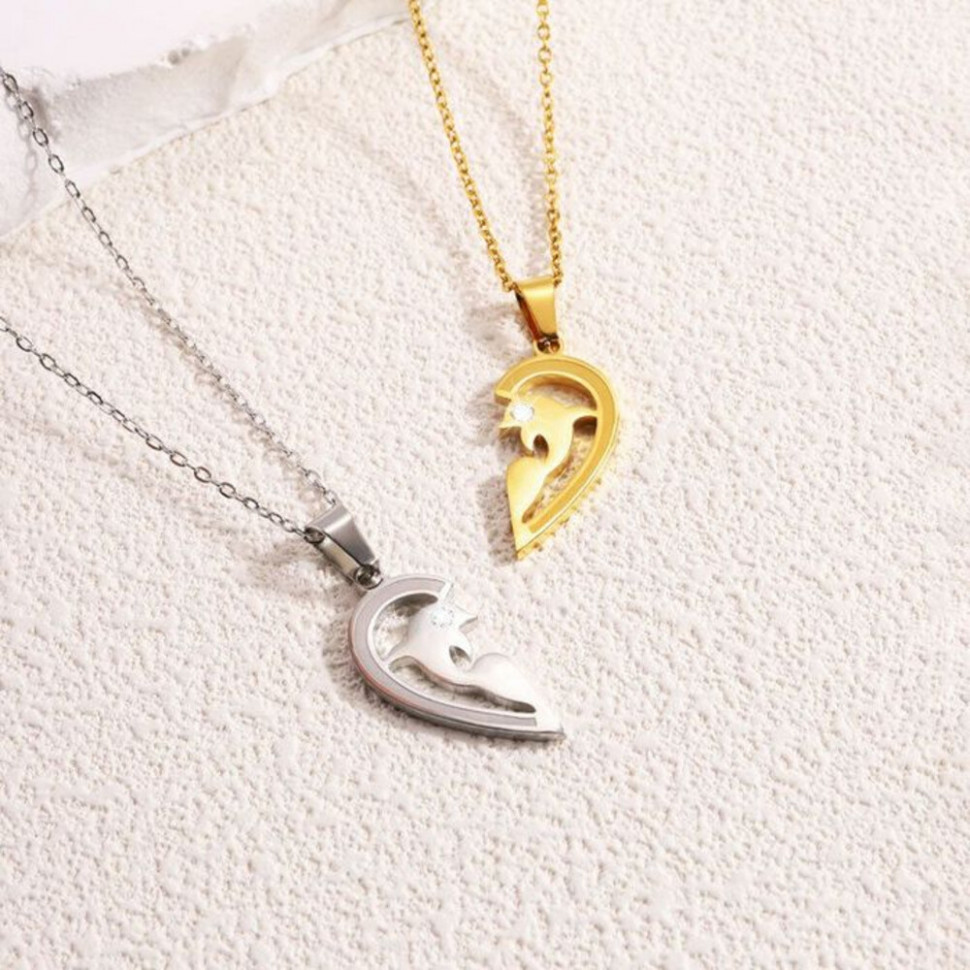 Колье из стали CJJ19115