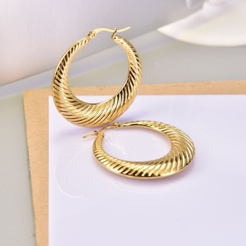 Серьги сталь CJC69107 Серьги сталь CJC69107