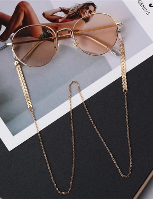 Цепочка для очков золотистая ультратонкая L13352 Цепочка для очков золотистая ультратонкая L13352