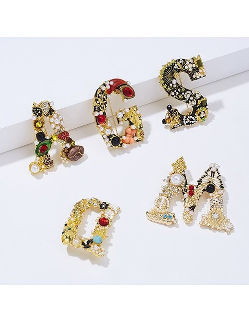 Брошь M09691 Брошь M09691