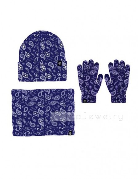 Комплект из 3шт. (перчатки, шапка, шарф) U13535