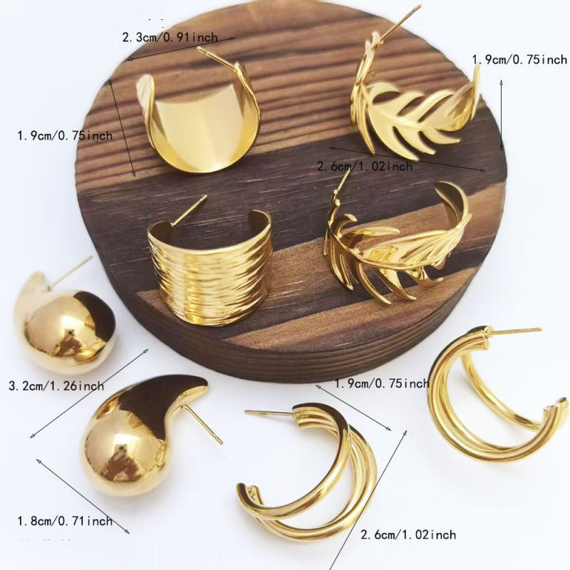 Серьги сталь CJR66528